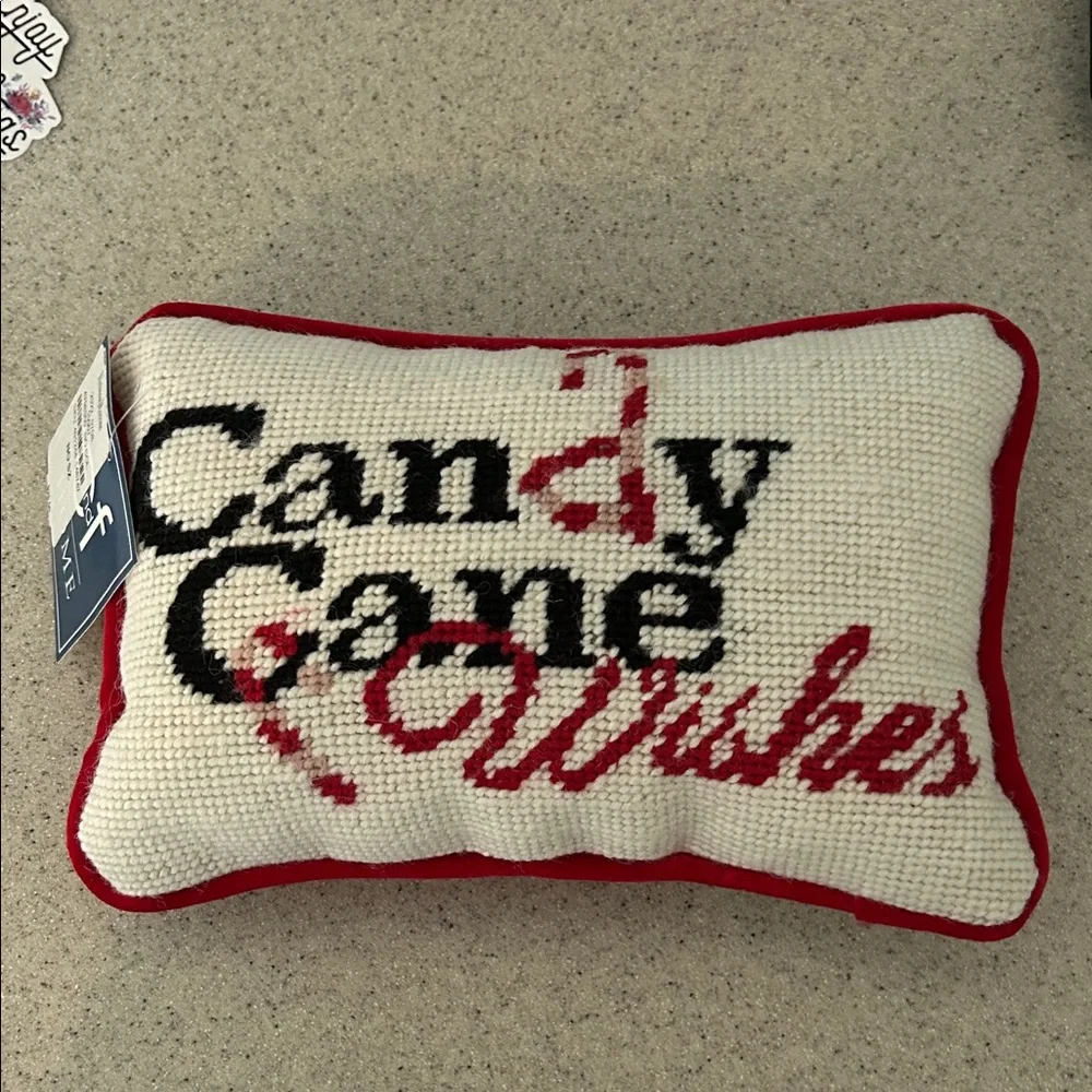 Neiman Marcus Festive Wishes Holiday Pillow